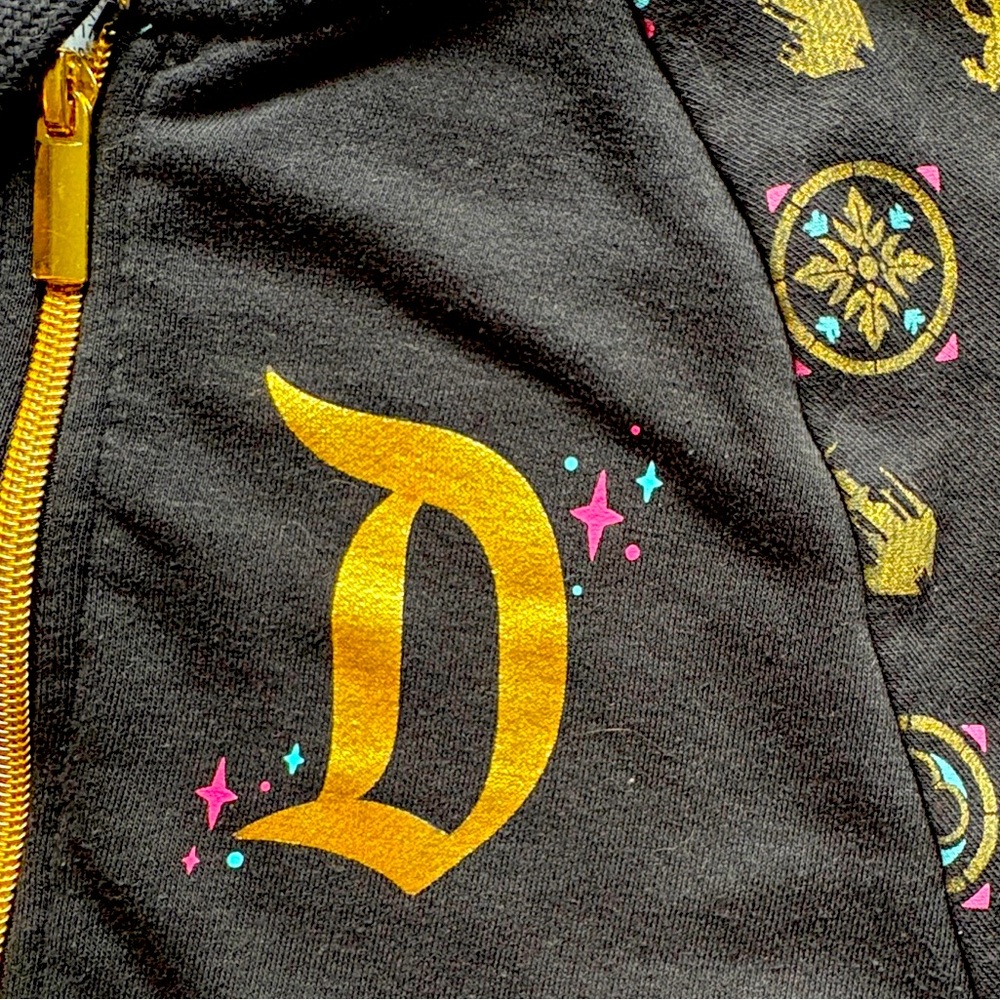 Disney Cinderella Castle Zip Hoodie Large - Picture 3 of 8